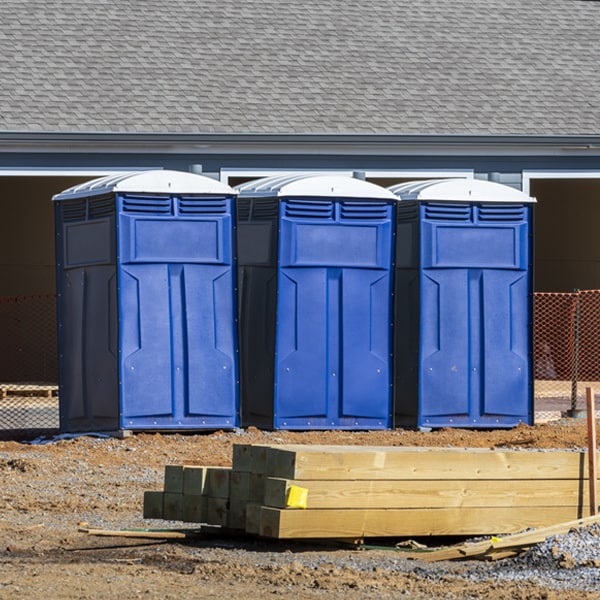 can i customize the exterior of the portable restrooms with my event logo or branding in Gideon